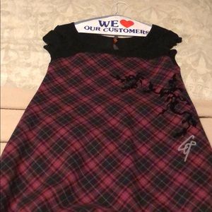 Cop copine dress and knitted bolero top. S40 Euro